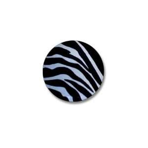  Mini zebra Button Zebra print Mini Button by  