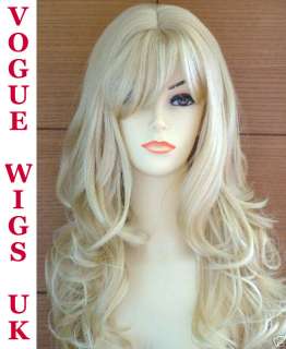Long Wavy Blonde Lady Fashion Wig! VOGUE Wigs UK!  