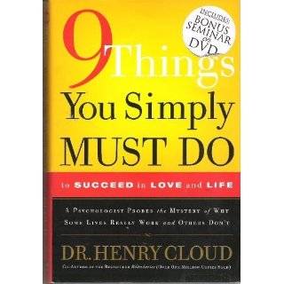 Things You Simply Must Do to Succeed in Love and Life by Dr Henry 