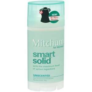   Pack of 5 MITCHUM LADY SMART SOLID UNS 2.5 oz