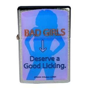  Bad Girls Deserve a Good Licking Flip Top Lighter: Sports 