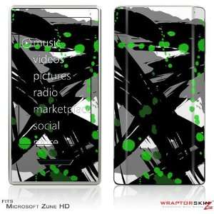  Zune HD Skin   Abstract 02 Green by WraptorSkinz 