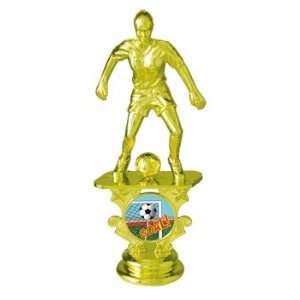  Female Soccer Trophy Motion Graphic Figure Trophy: Sports & Outdoors
