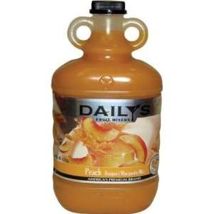 Dailys 1/2 Gallon Peach Daiquiri Mix  Grocery & Gourmet 