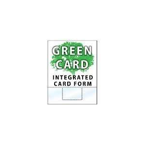    Printable Glossy Identification Cards 1up White: Office Products