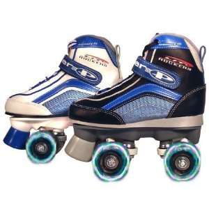  Pacer Lite Rockers Kids light  up roller skates   Size 4 