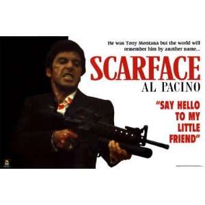  Scarface Classic Movie Poster: Home & Kitchen