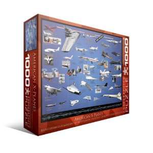  American Aviation X Planes 1000 Piece Puzzle: Toys & Games