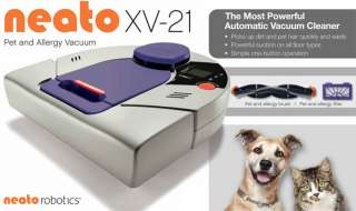Neato XV 21 Pet & Allergy Automatic Vacuum Cleaner:  Home 
