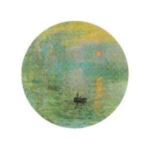  Claude Monet Impression, Sunrise Big Pin 