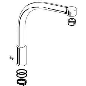   Standard 030712 0200A White HI FLOW KITCHEN SPOUT 030712 0200A