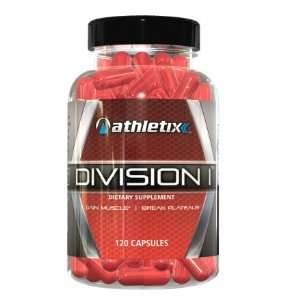  Division 1 test booster 120 caps: Health & Personal Care