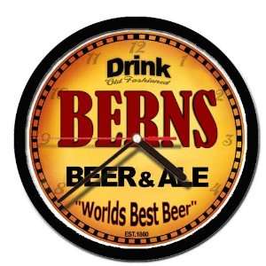  BERNS beer and ale cerveza wall clock: Everything Else