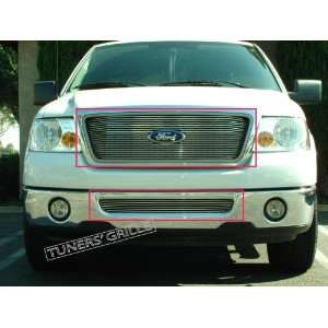  06 07 08 Ford F150 2PC Combo Billet Grille (Logo Show/For 