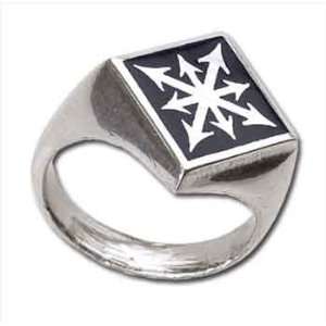  Chaos Signet Ring   Size 11: Jewelry