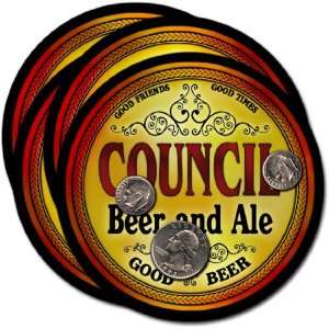  Council, GA Beer & Ale Coasters   4pk: Everything Else
