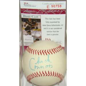   Connors SIGNED Baseball ACTOR DODGERS CUBS JSA: Sports & Outdoors