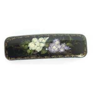   Hand Painted lacquer Barrette Hair Clip (0779) LILAC: Everything Else