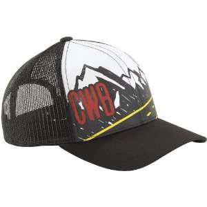  CWB Board Co. Onset Trucker Hat (Black/White, One Size 