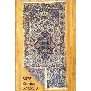    3x5 Hand Knotted Kerman Persian Rug   30x510: Home & Kitchen
