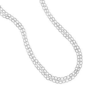 100 Inch Sterling Silver Open Link Cable Chain Necklace Lobster Clasp 