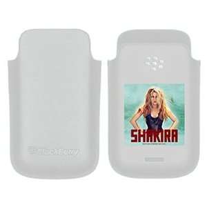  Shakira She Wolf on BlackBerry Leather Pocket Case 