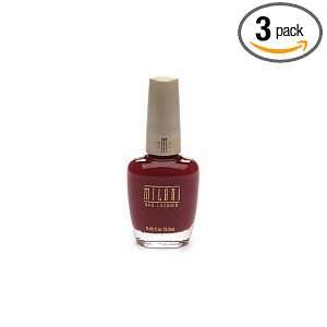  Milani Nail Lacquer, Ready to Wear Red, 3 Pack: Health 