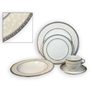    Fine China Dinnerware   Luna 10903   20 pc. set: Kitchen & Dining