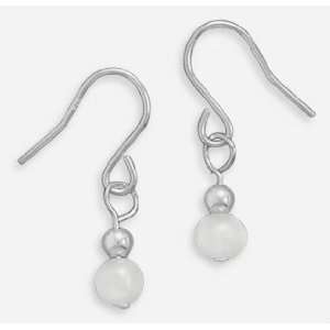   Cultured 5mm Freshwater Pearl Earrings Ages 3 10 yrs. 