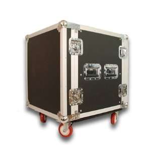  12 SPACE RACK CASE for Amp Effect Mixer PA/DJ PRO with 
