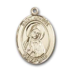  12K Gold Filled St. Monica Medal Jewelry