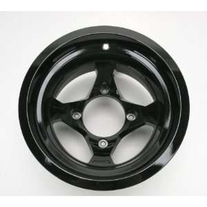   Black Cast Aluminum Utility ATV 12x7 Wheel 02300088: Sports & Outdoors