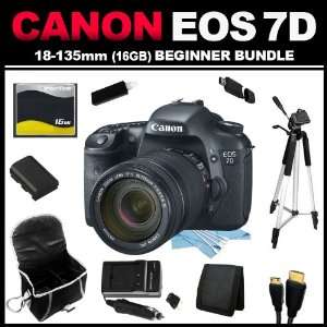  EOS 7D 18 MP CMOS Digital SLR Camera with 3 Inch LCD and 18 135mm 