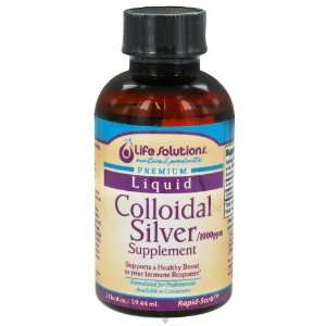  Life Solutions   Colloidal Silver Supplement 1000 Ppm   2 