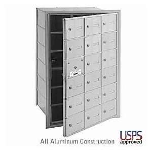   ) 4B+ Horizontal Mailbox   Aluminum   Front Loading: Home Improvement