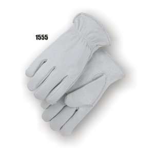  Leather Work Glove, #1555 Goatskin, size 7, 12 pack: Home 