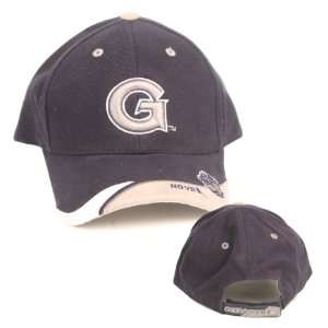 Georgetown Hoyas Sideswipe Adjustable Baseball Hat:  Sports 