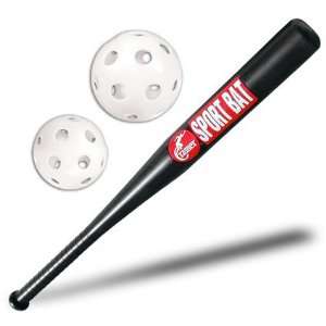 CSI Super Foam 30 inch Baseball Softball Bat and Ball Combo Pack 