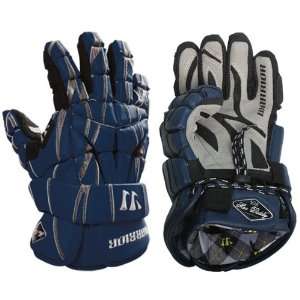  Warrior MacDaddy 3 Navy M Lacrosse Gloves: Sports 