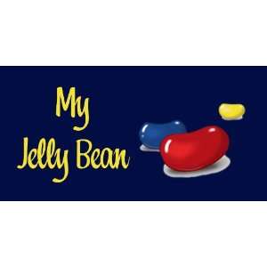 JELLY BEAN License Plate 1665: Grocery & Gourmet Food