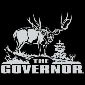  The Governor   Mule Deer Window Decal: Automotive