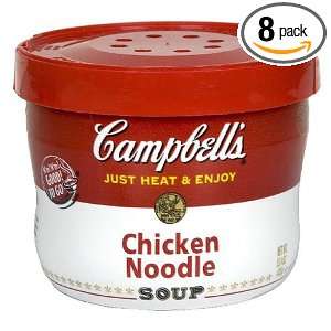 Campbells Microwavable Bowl Chicken Noodle Soup, 15.4000 Ounces (Pack 