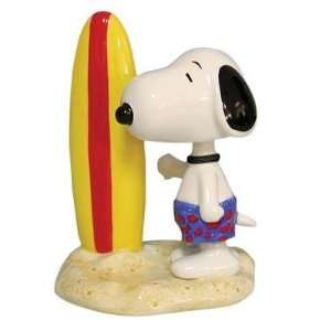  Peanuts Snoopy Surfer Mini Bobble Figurine Surfing 