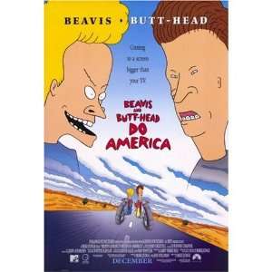 Beavis and Butthead Do America 27x40 original movie poster (1 sheet)