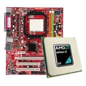  MSI K9N6PGM2 V Motherboard & AMD Athlon II X2 240 
