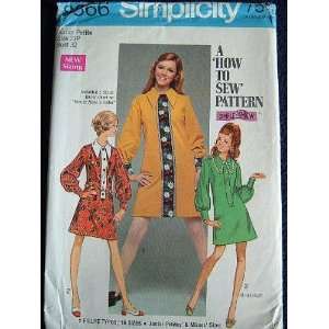   & MISSES DRESS SIZE 7JP VINTAGE 1969 SEWING PATTERN: Everything Else