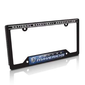  NBA Dallas Mavericks Black License Plate Frame: Automotive