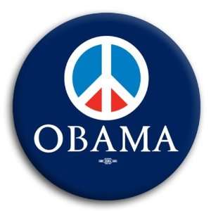  Unofficial Obama *PEACE* Campaign Button / Pin Everything 
