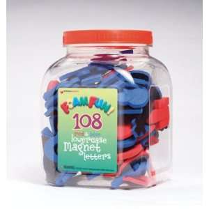  Foam Fun Red & Blue Lowercase: Office Products