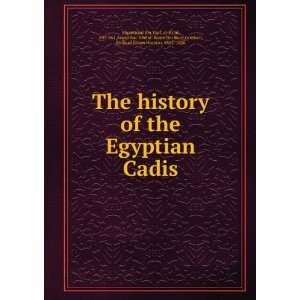  The history of the Egyptian Cadis al Kind, 897 961,Amad 